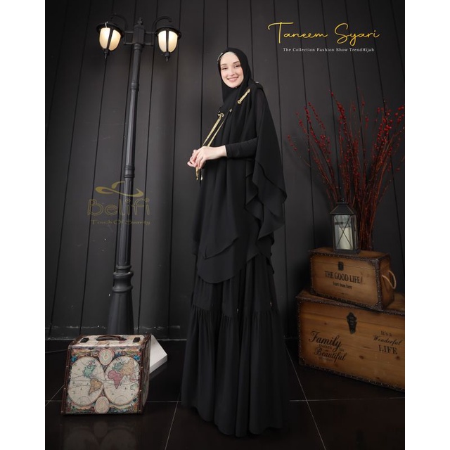 (s) TANEEM SYARI. Gamis Syari Original By BELIFI [ T.Wear ]