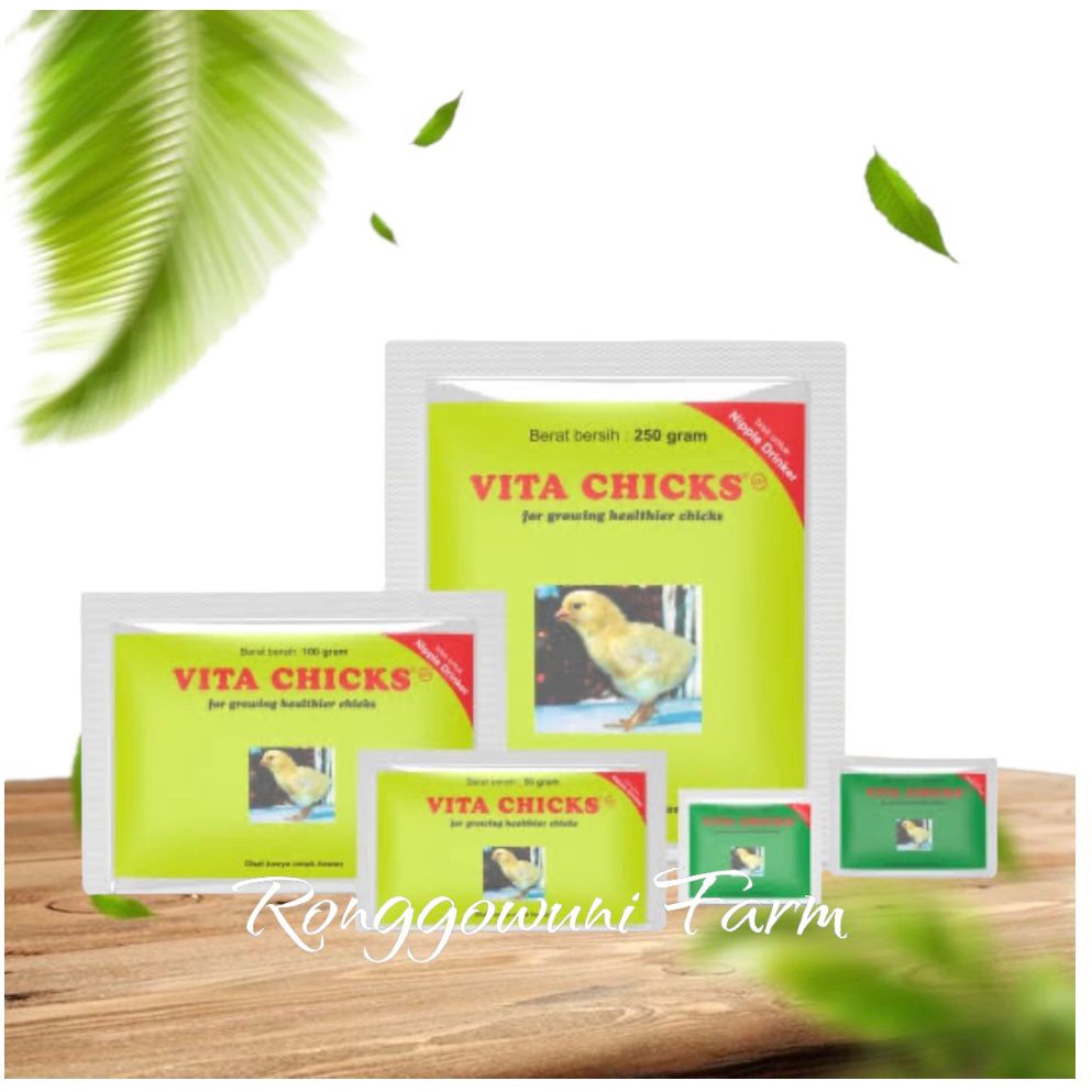 VITACHICK 250 gram MEDION, Vita Chick 250 gram Vitamin Pertumbuhan Anak Ayam Burung