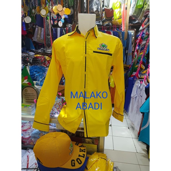Kemeja Golkar Lengan panjang