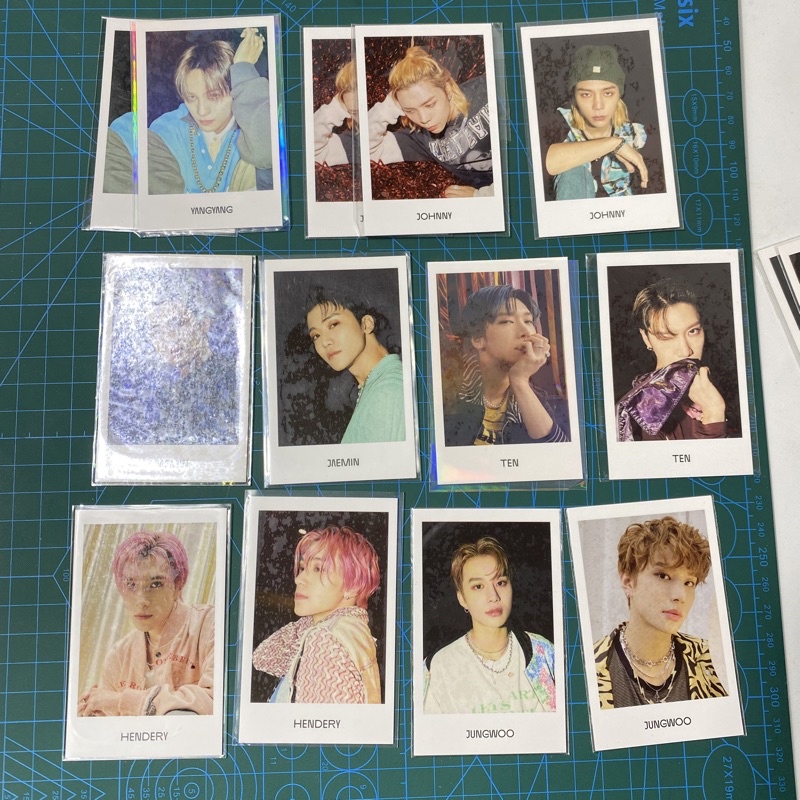 (OFFICIAL) POLAROID NCT POLA WORK IT POLA FROM HOME PHOTOCARD NCT LOVE 90'S JAEMIN JUNGWOO JOHNNY JI