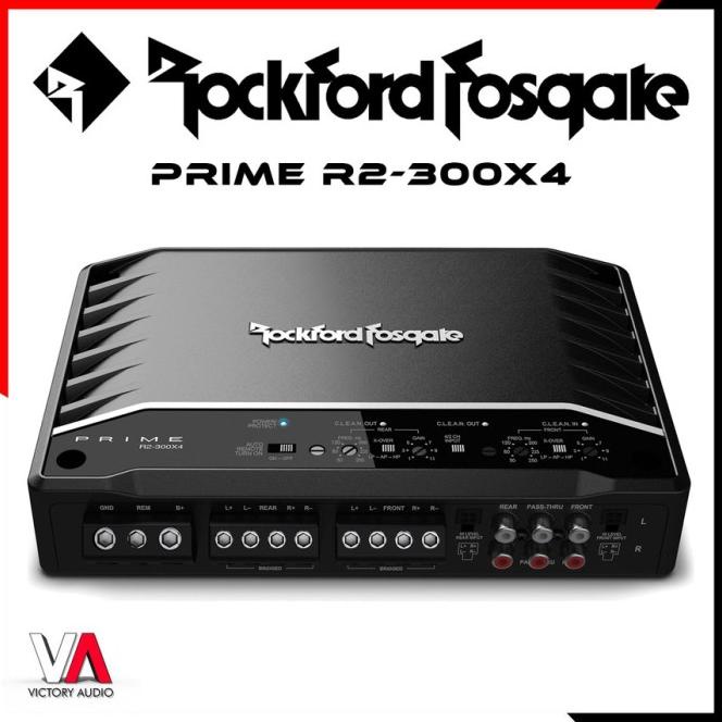 Paket Audio Mobil Full Set Sound System Rockford Fosgate Prime Series