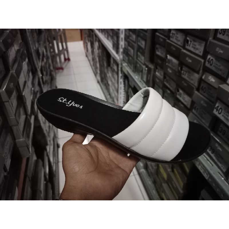 Sandal flat wanita/Sandal Slide Selop wanita st.yves/Sandal St.yves Flat