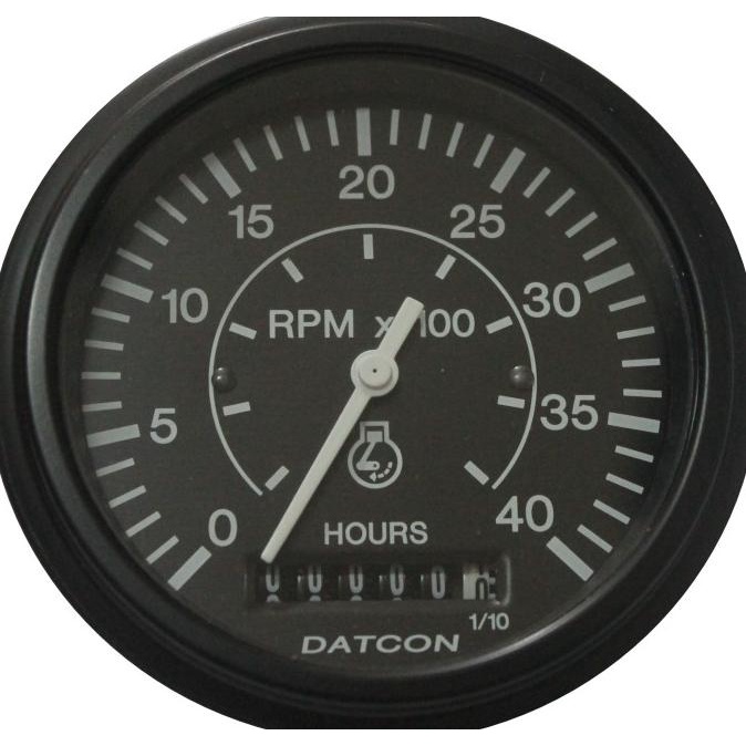 Rpm With Hourmeter/ Hour Meter/ Tachometer Merek Datcon