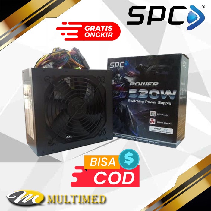 PSU Power Supply 530Watt SPC Baru