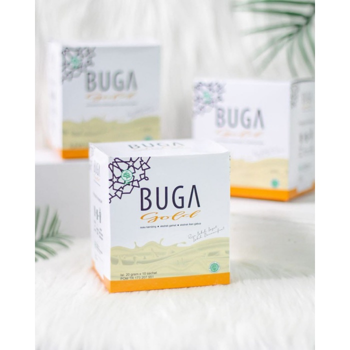 

[TERJANGKAU] BUGA Gold Susu Kambing Etawa Gula Aren, Ekstrak Gamat, Gabus + Kolagen