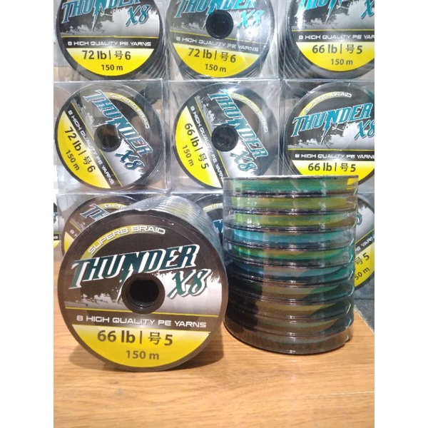 Senar PE Murah | Thunder X8 150M