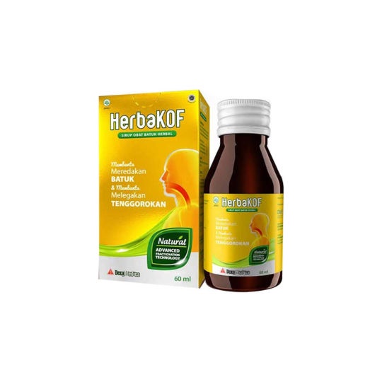 Herbakof Sirup / Obat Batuk &amp; Melegakan Tenggorokan