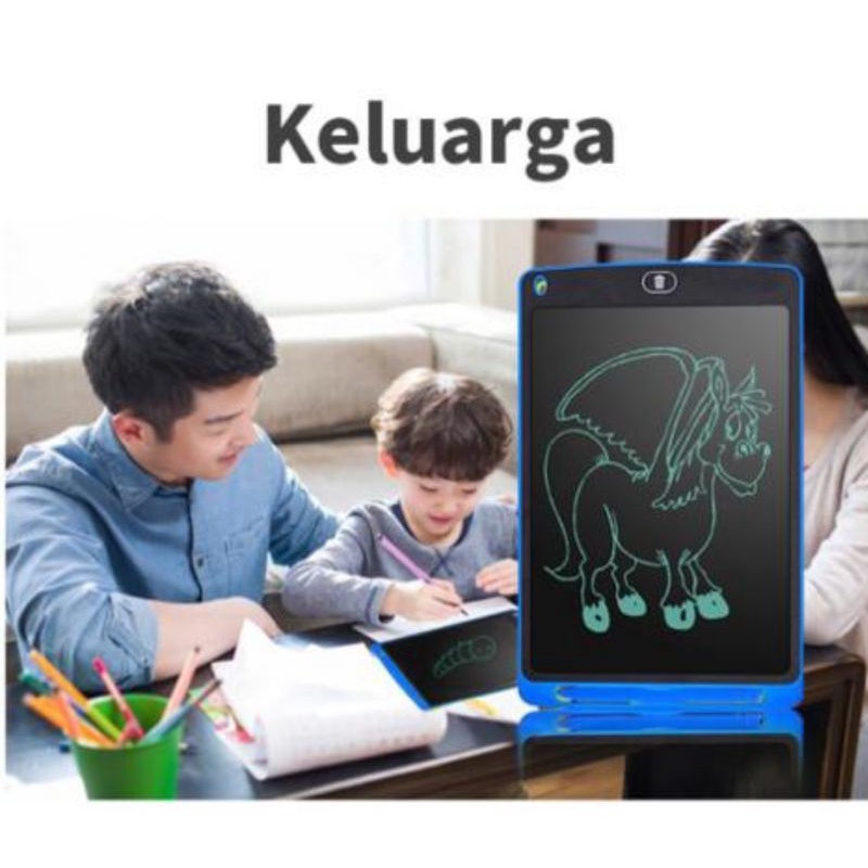 LCD writing tablet / papan tulis 8,5 inc