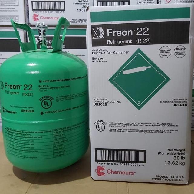 FREON R22 CHEMOURS USA 13,6KG / FREON AC R22 CHEMOURS