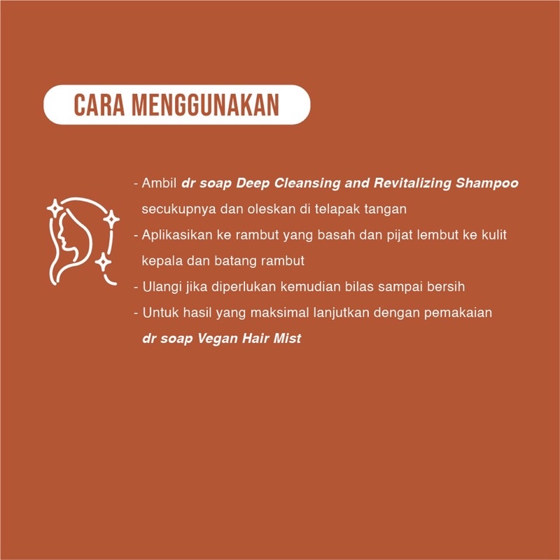 Dr Soap Deep Cleansing &amp; Revitalizing Shampoo Mars Spice 400ml