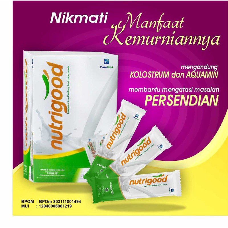 Nutrigood Susu Kambing Murni Susu Bubuk Etawa Premium