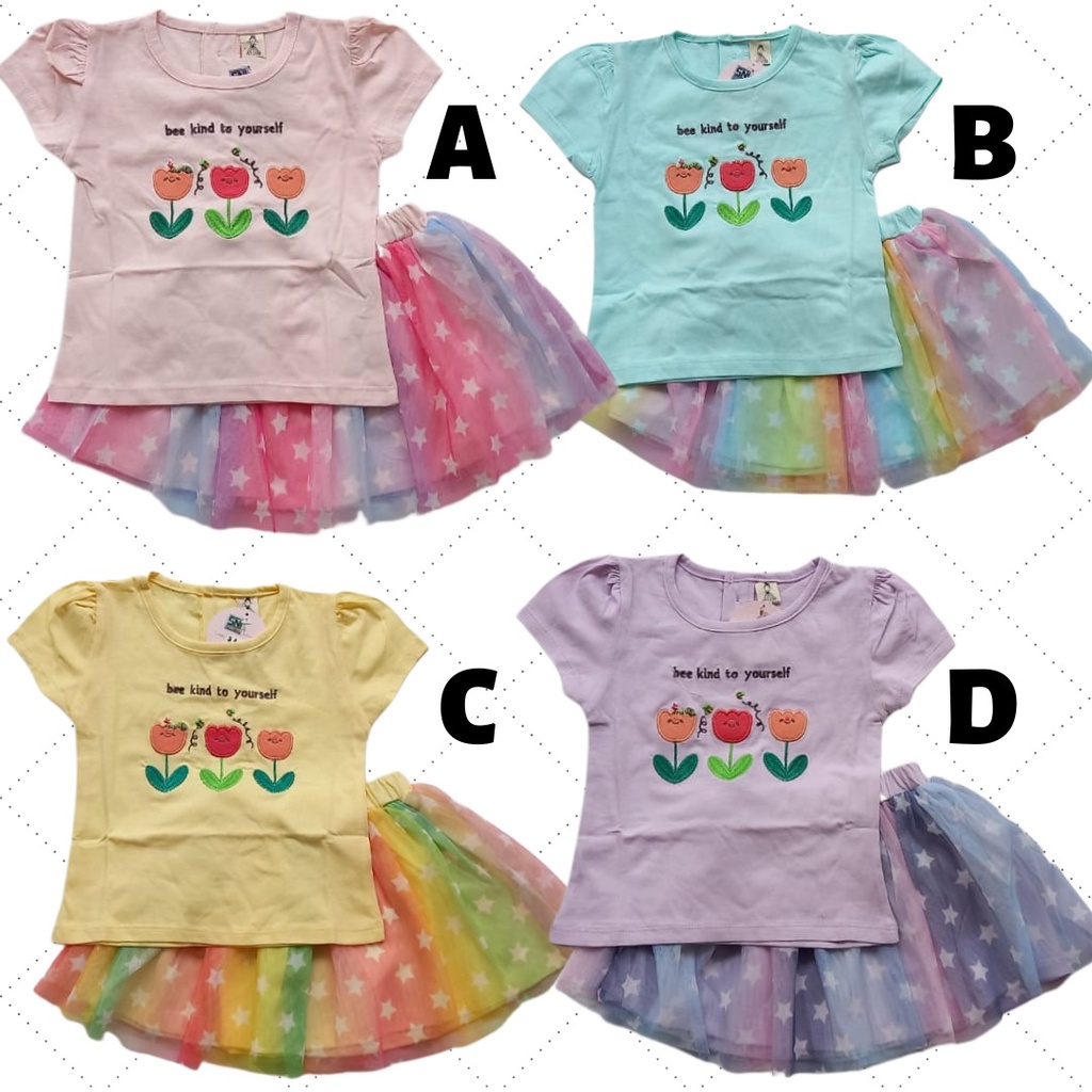 PUNCAK 5.5 P376 Baju Anak Bayi Prempuan 3-18bulan Setelan Baju Anak Perempuan 6-12Bulan Baju Anak Pe
