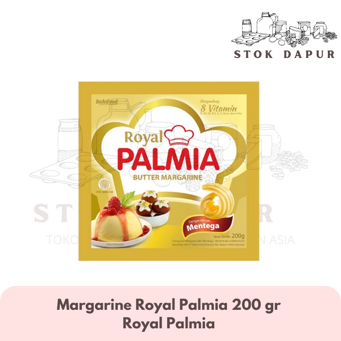 

Margarine Royal Palmia 200 gr