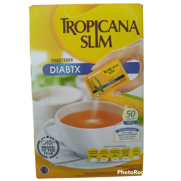 

Tropicana Slim 50 sachet 100g