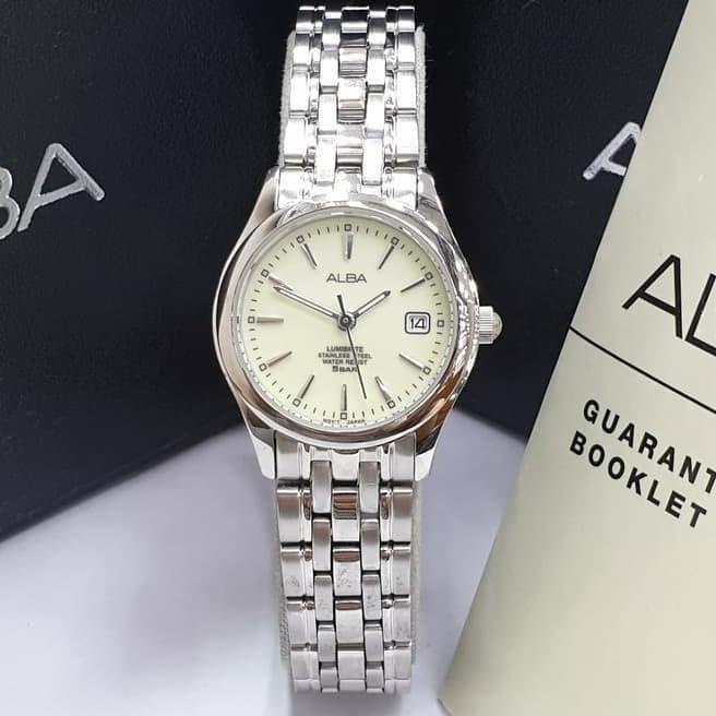 [Art. 354] Jam Tangan Couple Alba Quartz AXHK99 & AXT861 Original