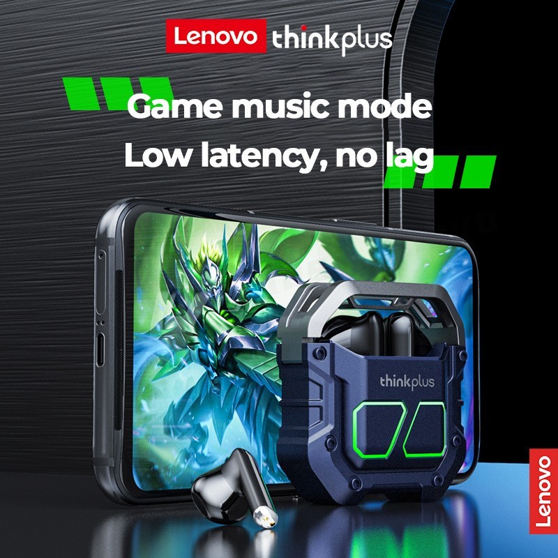 Trend-THINKPLUS LENOVO XT81 BLUETOOTH EARPHONE TWS GAMING LOWLATENCY
