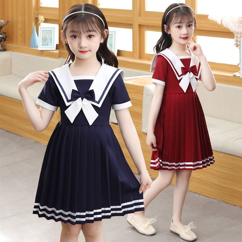 LYQ-S142Dress Korea / gaun Midi anak perempuan / baju anak cewek / dress anak tanggung