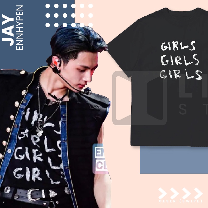 Kaos / Tshirt Jay Girls Girls Girls