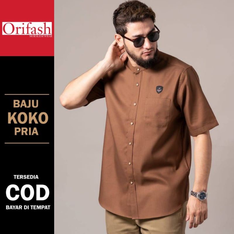 Baju koko kurta premium distro excellent quality lengan pendek