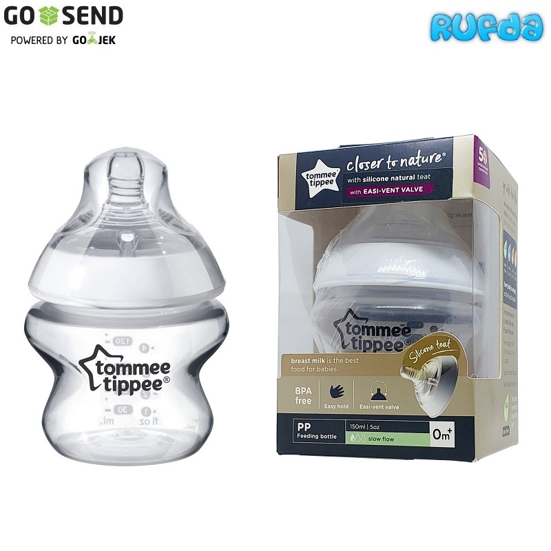Tommee Tippee 150ml PP Baby Bottle Botol Susu Closer to Nature
