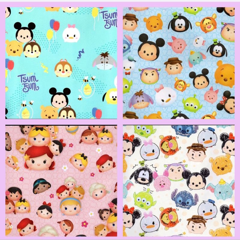

KERTAS KADO DOFF SANWA MOTIF TSUM TSUM / KERTAS KADO ULANG TAHUN MOTIF TSUM TSUMTSUM