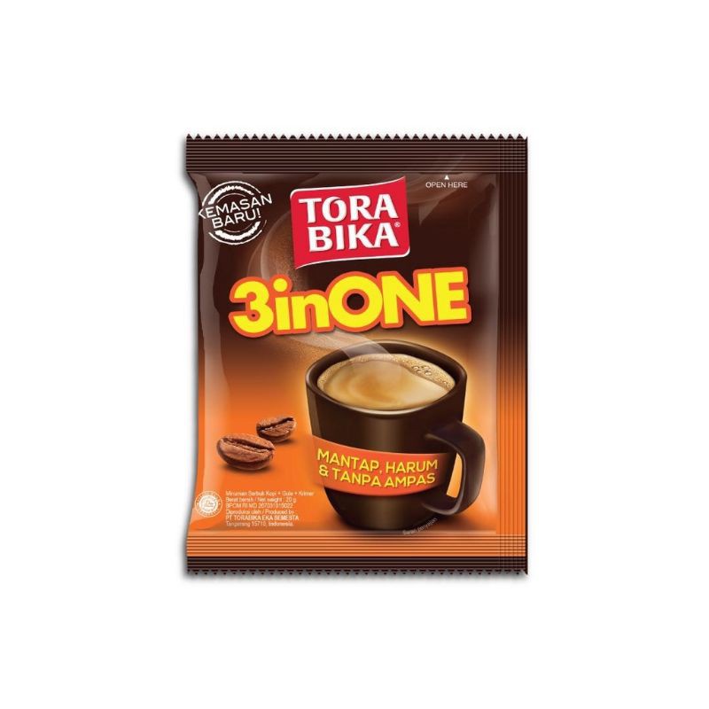 

TORABIKA 3INONE KOPI SUSU TORABIKA 1 RENTENG KOPI SUSU 3IN1