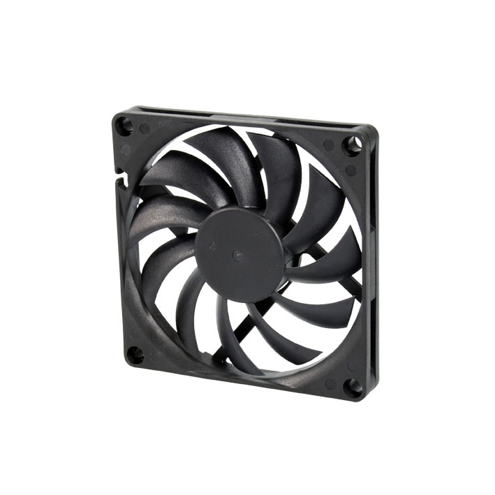 Kipas Heatsink CPU Fan 80mm 12V 2PIN XH2.54 - DC8010 - Black