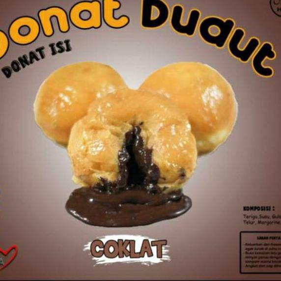 

Free Ongkir/ Donat dudut donat isi coklat - vanila - greentea - durian - blueberry isi 8pcs
