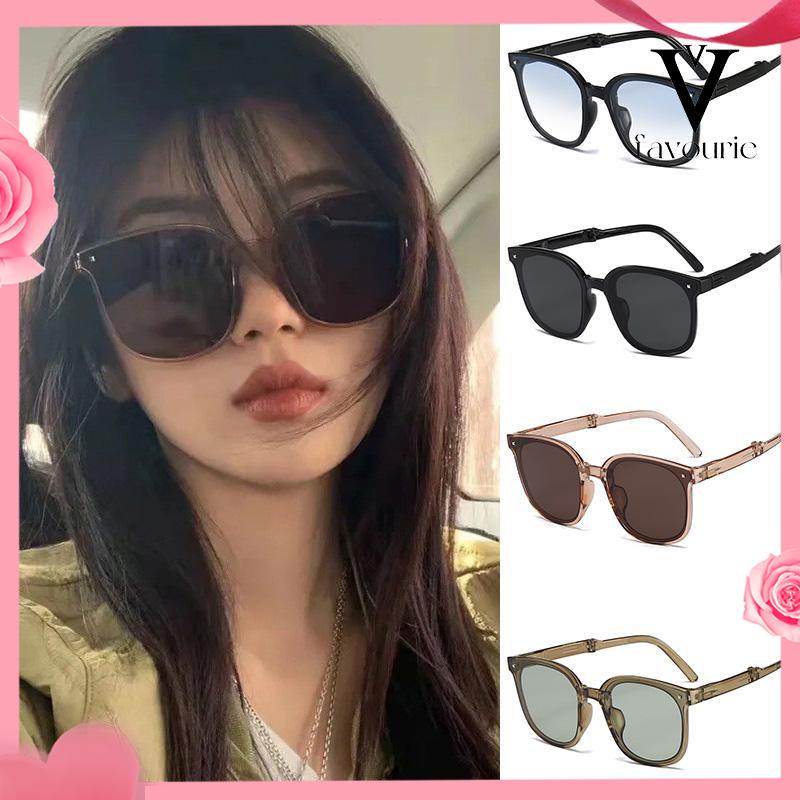 CODKacamata Hitam Tabir Surya 2022 Anti Ultraviolet Model Lipat Untuk Pria Dan Wanita Mengemudi-FA