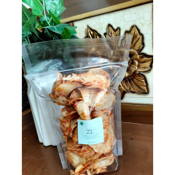 

Keripik Talas Pedas Manis Lalezat 200 gram