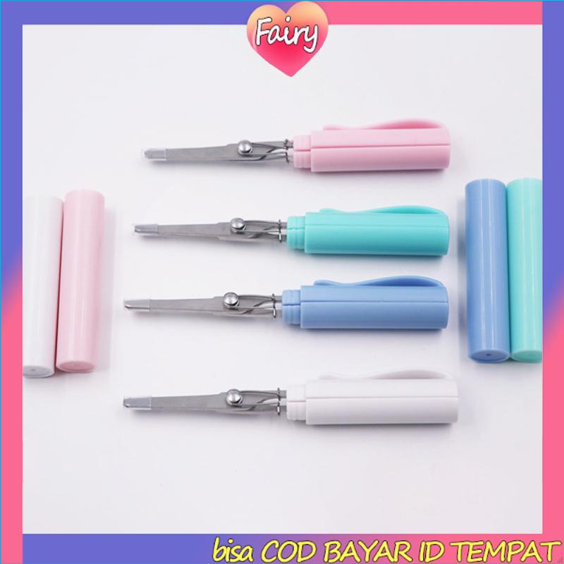 

Gunting Kreatif Jenis Pena Lipat Mini Gunting Seni Siswa/Kertas Cap Alat Tulis F