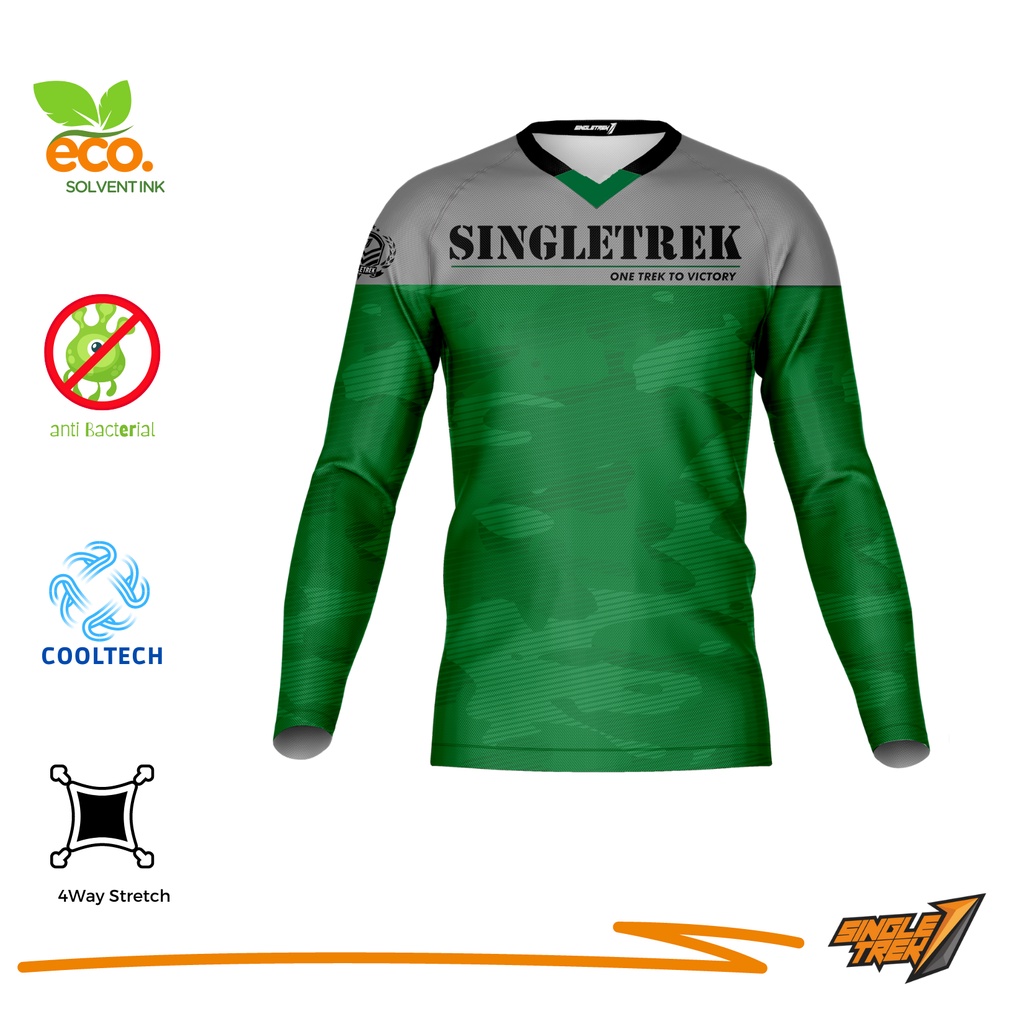 Jersey Sepeda Singletrek1 Cooltech ORI adem Premium Long JSP E3