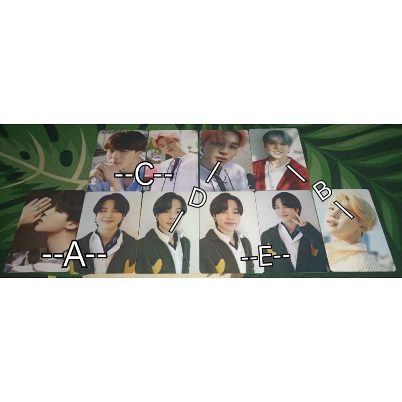 PHOTOCARD OFFICIAL JIMIN DICON