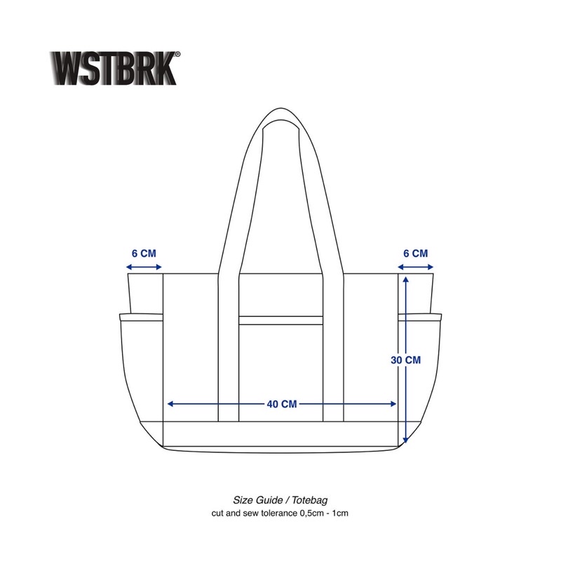 WSTBRK - VOIC TOTEBAG / WESTBROOKORIGINALS