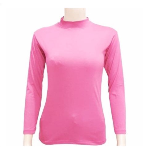 Manset Kaos Kerah Tinggi / Inner / Manset Baju High Neck / Manset Hitam / Manset Putih