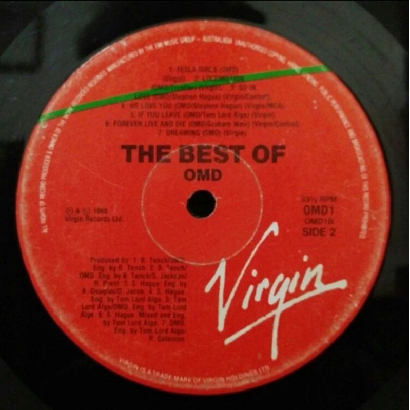 Vinyl Piringan Hitam PH 12&quot; The Best Of OMD