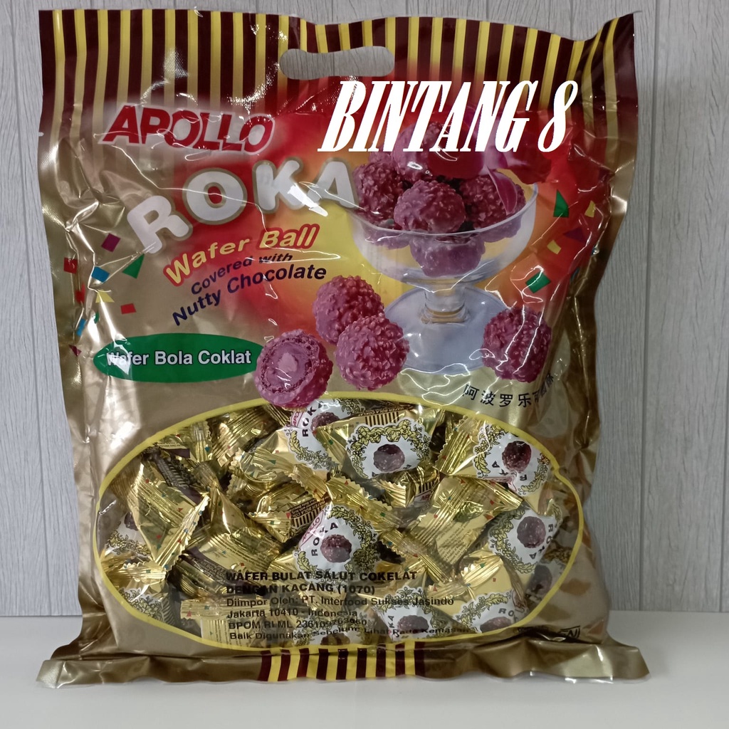 

Apollo Roka Refill Wafer Chocolate Ball 70PCS