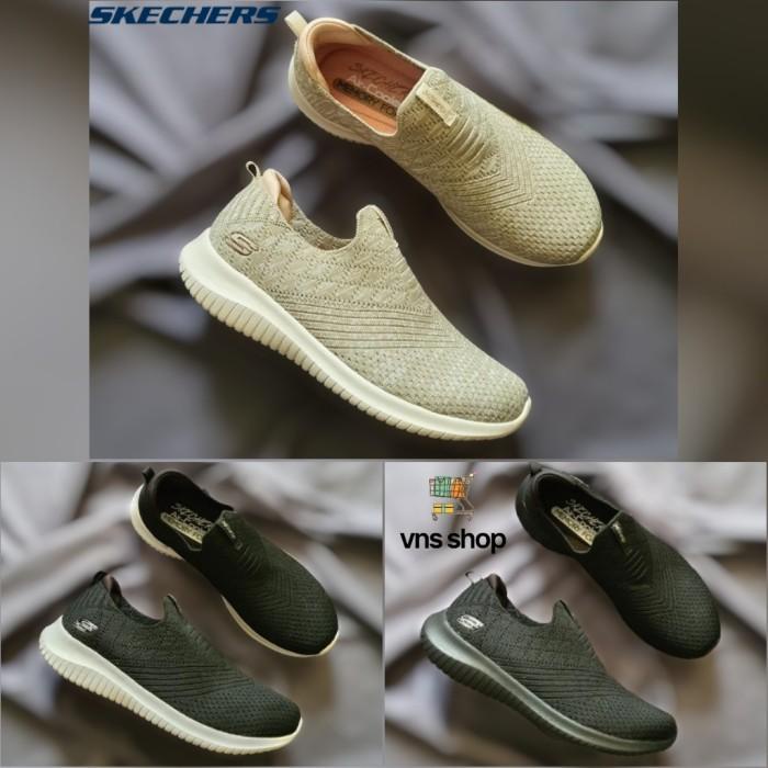 Sepatu Wanita Skechers Elite Flex Wasik Slip On / Skecher Women