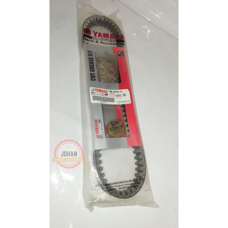 v belt set roller asli original 100% Yamaha 2DP nmax/v belt ORI termura/v belt ORI grosir surabaya