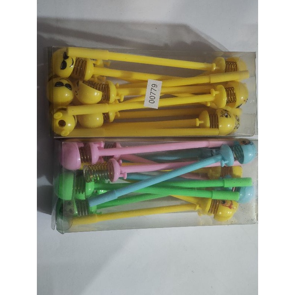 

PENA SPRING LOL DAN SMILE Isi 12 pcs