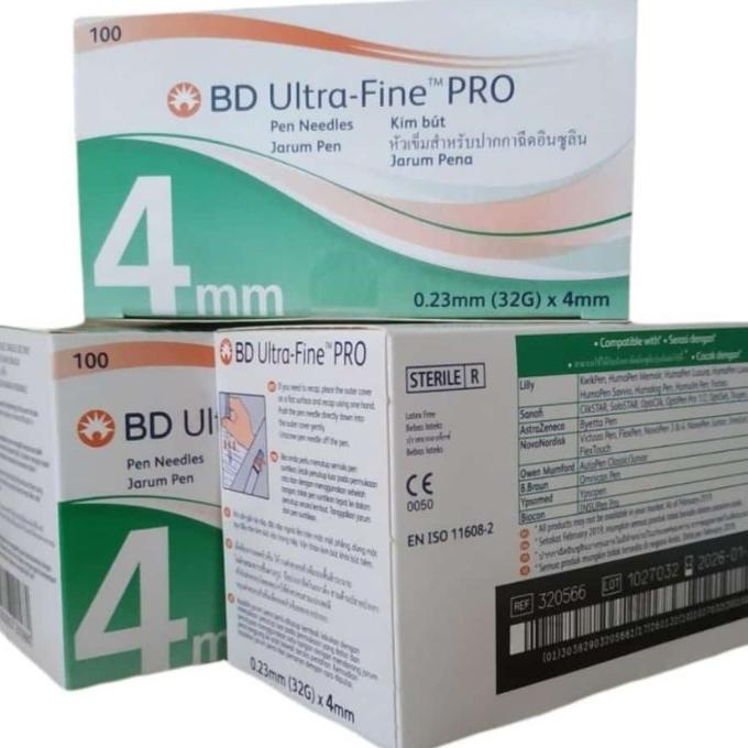 Jarum insulin pen needle Bd ultra fine ultra 32G -4 mm