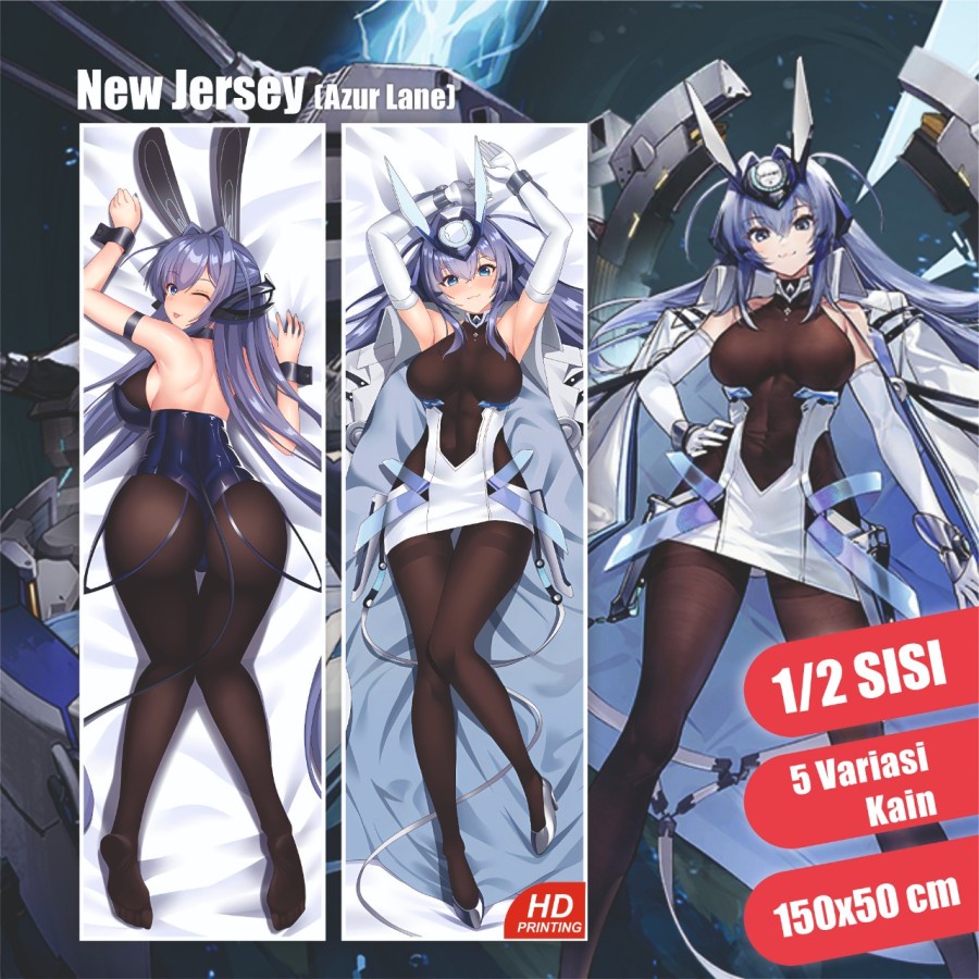 Dakimakura New Jersey Azur Lane 150x50 cm (Cover Only)