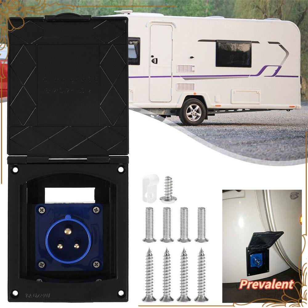 Preva Induk Hook Up Socket Soket Pengganti Inlet Caravan Motorhome High Quality