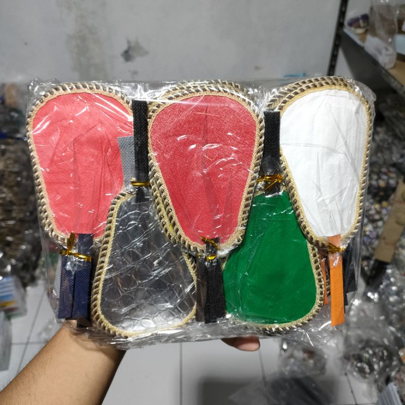 ISI 100 PCS Souvenir Pernikahan Kipas Pandan Kemas Plastik Souvenir Pernikahan Unik Souvenir Nikah s