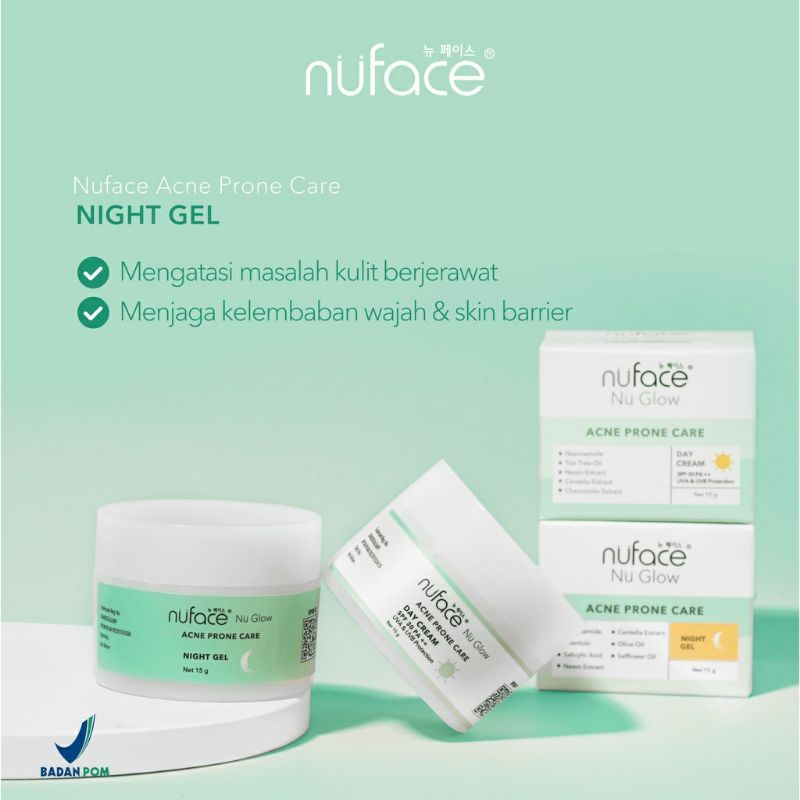 Nu Face Day &amp; Night Cream Acne care