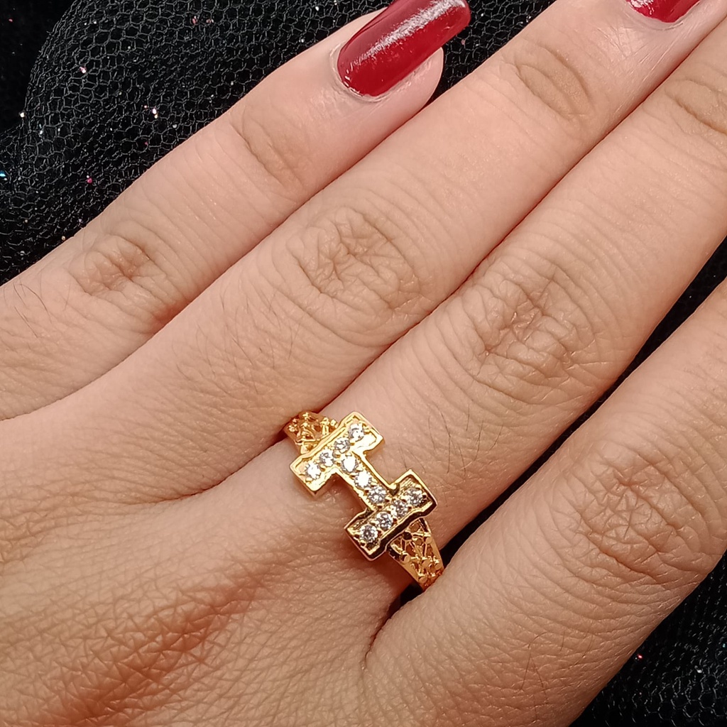 Cincin Emas 17K - 2.2 gr Kadar 750 - 727