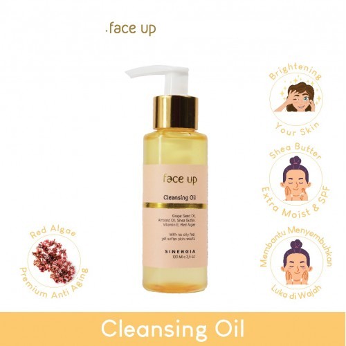 .FACE UP Cleansing Oil 100ml (Sinergia)