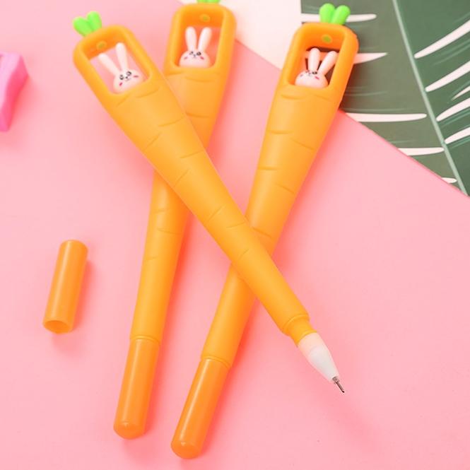 

Miliki マ 1 LUSIN PULPEN GEL MOTIF CARROT/PULPEN AIR BENTUK WORTEL LUCU