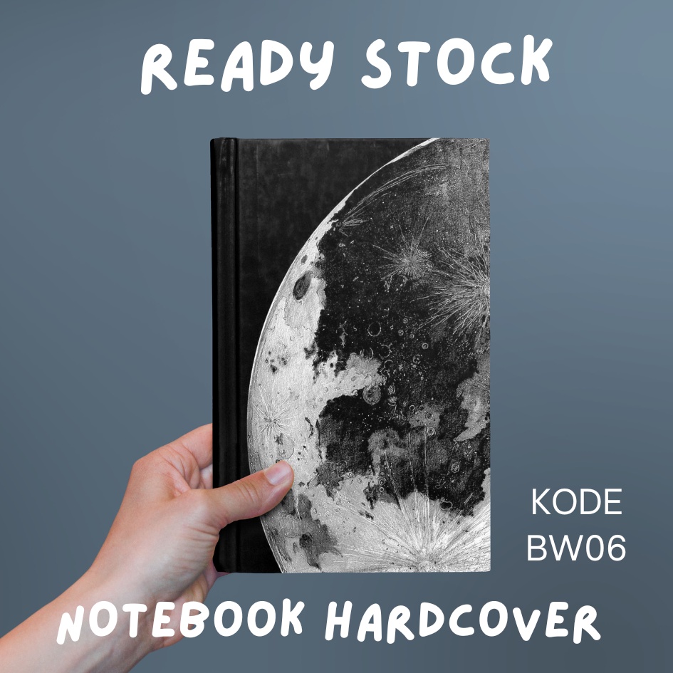 

BUKU NOTEBOOK MONOCHROME/ BUKU SEKOLAH/ BUKU CATATAN/ KODE BW06