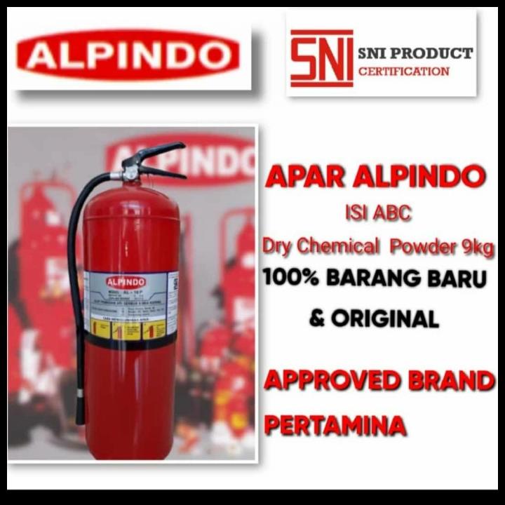 Promo Apar 9 Kg Pemadam Api Alpindo